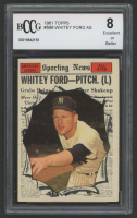 Whitey Ford 1961 Topps #586 AS (BCCG 8) at PristineAuction.com