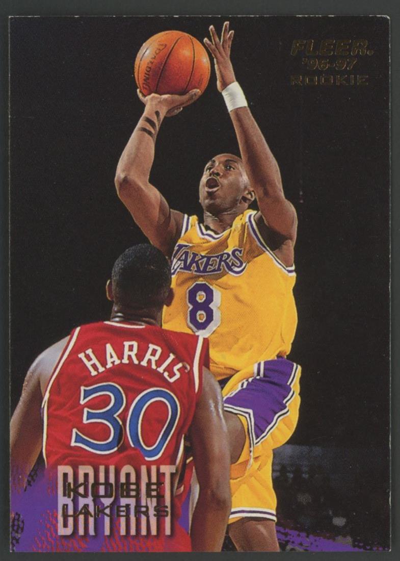 Kobe Bryant 1996-97 Fleer #203 RC at PristineAuction.com Kobe Bryant 1996-97 Fleer #203 RC at PristineAuction.com