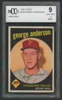 Sparky Anderson 1959 Topps #338 RC (BCCG 9) at PristineAuction.com