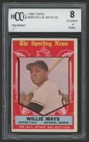 Willie Mays 1959 Topps #563 AS (BCCG 8) at PristineAuction.com