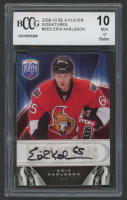 Erik Karlsson 2009-10 Be A Player Signatures #SEK (BCCG 10) at PristineAuction.com