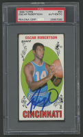Oscar Robertson Signed 1969 Topps #50 (PSA) at PristineAuction.com