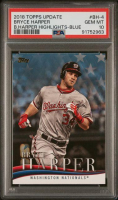 Bryce Harper 2018 Topps Update Highlights Blue #BH4 (PSA 10) at PristineAuction.com