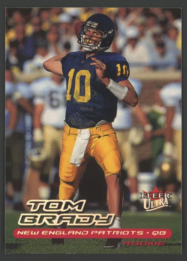 Tom Brady 2000 Ultra #234 RC at PristineAuction.com Tom Brady 2000 Ultra #234 RC at PristineAuction.com