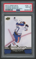 Connor McDavid 2015-16 Upper Deck Connor McDavid Collection #14 (PSA 10) at PristineAuction.com