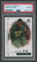 LeBron James 2011-12 SP Authentic #51 FX (PSA 10) at PristineAuction.com