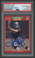 Howie Long Signed 1989 Pro Set #186 (PSA) at PristineAuction.com
