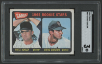 Fritz Ackley / Steve Carlton 1965 Topps #477 Rookie Stars RC (SGC 3) at PristineAuction.com