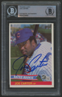 Joe Carter Signed 1984 Donruss #41 RC (BGS) at PristineAuction.com