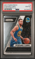 Stephen Curry 2017 Panini Prizm Fundamentals #16 (PSA 10) at PristineAuction.com