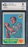 Bob Griese 1968 Topps #196 RC (BCCG 8) at PristineAuction.com