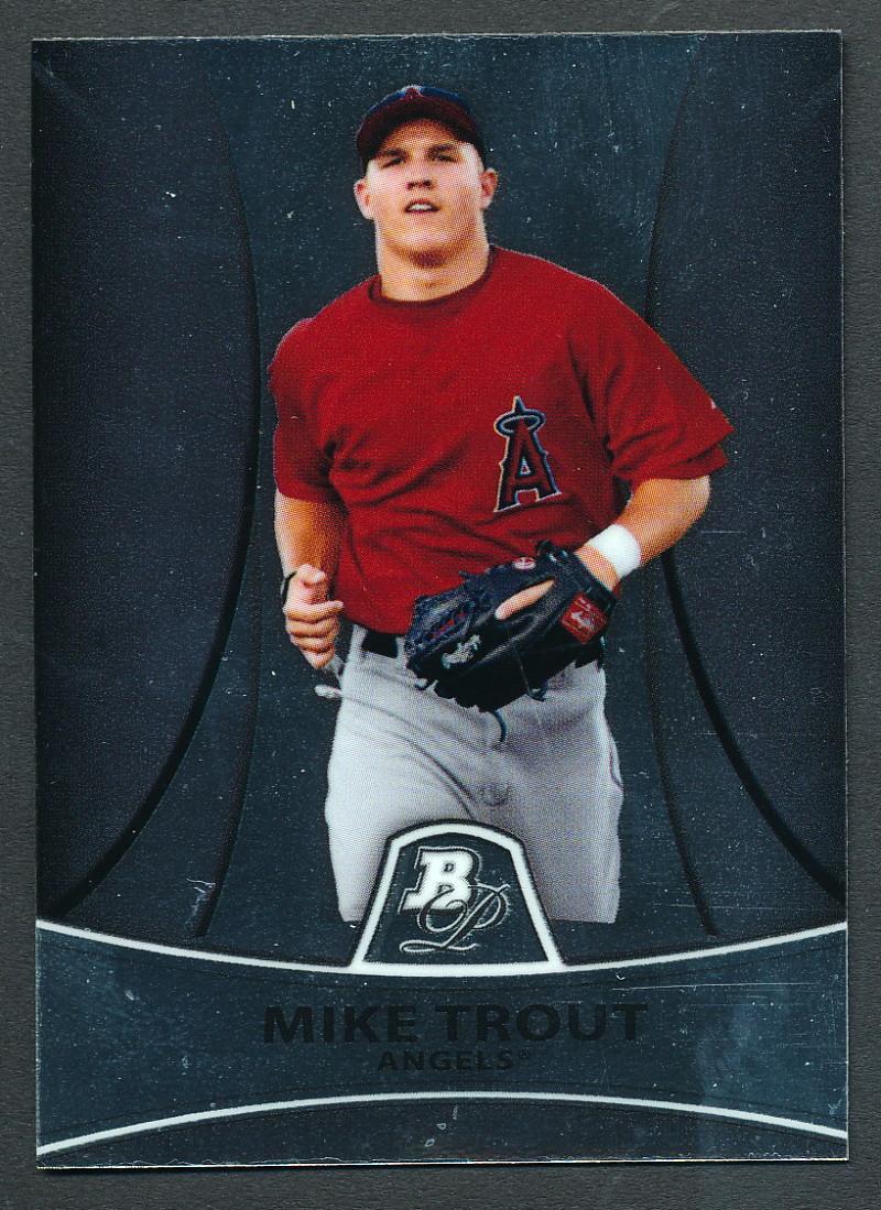 Mike Trout 2010 Bowman Platinum #PP5 RC at PristineAuction.com Mike Trout 2010 Bowman Platinum #PP5 RC at PristineAuction.com