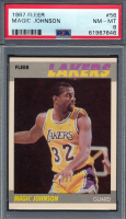 Magic Johnson 1987-88 Fleer #56 (PSA 8) at PristineAuction.com
