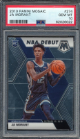 Ja Morant 2019-20 Panini Mosaic #274 RC (PSA 10) at PristineAuction.com
