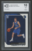 Luka Doncic 2018 Hoops #268 (BCCG 10) at PristineAuction.com