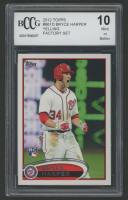 Bryce Harper 2012 Topps Screaming #661 (BCCG 10) at PristineAuction.com