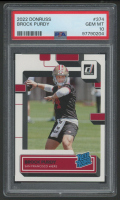 Brock Purdy 2022 Donruss RR #374 RC (PSA 10) at PristineAuction.com
