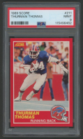 Thurman Thomas 1989 Score #211 (PSA 9) at PristineAuction.com