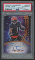 Ja'Marr Chase 2024 Leaf In the Game Used Galaxy of Stars Autograph Bronze Holo #GSJMC #5/5 (PSA) at PristineAuction.com