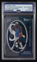 Shai Gilgeous-Alexander Signed 2023-24 Panini Select Certified #20 (PSA) at PristineAuction.com
