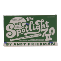 2021 Topps x Spotlight 70 Series 2 by Andy Friedman Box with (9) Cards at PristineAuction.com