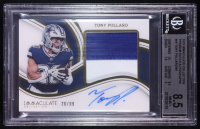 Tony Pollard 2023 Immaculate Collection Premium Patch Autographs #46 #20/99 (BGS 8.5) at PristineAuction.com