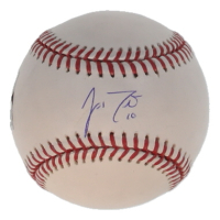 J. T. Realmuto Signed OML Baseball (MLB & Fanatics) at PristineAuction.com