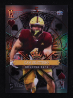Cam Skattebo 2024 Wild Card 5 Card Draw Stacked Deck King Of Hearts Black Rainbow Foil #SDPH-CSN #1/1 RC at PristineAuction.com