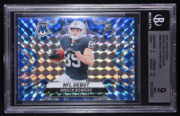 Brock Bowers 2024 Panini Mosaic Mosaic Reactive Blue #286 RC (BGS 9) at PristineAuction.com