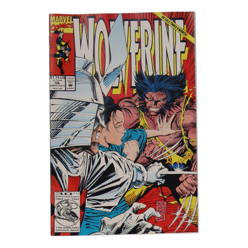 1992 "Wolverine" Issue #56 Marvel Comic Book at PristineAuction.com