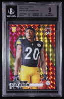 Kaleb Johnson 2025 Panini Mosaic Mosaic Red #289 VAR RC (BGS 9) at PristineAuction.com