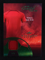 Virgil van Dijk 2025 Leaf ITG Used Sports In The Beautiful Game Relic Emerald Foil #BU24 #2/4 at PristineAuction.com