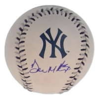Don Mattingly Signed OML Yankees Logo Baseball (MLB & Fanatics) at PristineAuction.com