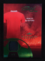 Marcus Rashford 2025 Leaf ITG Used Sports In The Beautiful Game Relic Emerald Foil #BU14 #1/4 at PristineAuction.com