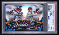 Shohei Ohtani / Mike Trout 2023 Topps Cosmic Chrome Star Clusters #SC3 (PSA 9) at PristineAuction.com