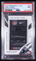 Josh Jacobs 2019 Immaculate Collection Immaculate Rookie Authentics #8 #2/5 RC (PSA 9) at PristineAuction.com