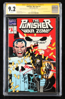 Stan Lee | 1992 "Punisher: War Zone" #1 Marvel Comic Book Signed By (4) (CGC 9.2) at PristineAuction.com