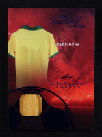 Garrincha 2025 Leaf ITG Used Sports In The Beautiful Game Relic Blue Foil #BU6 #39/65 at PristineAuction.com