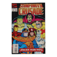 1993 "The Infinity Crusade" Issue #4 Marvel Comic Book at PristineAuction.com