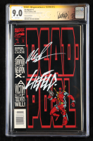Rob Liefeld Twice-Signed 1993 "Deadpool" #1 Marvel Comic Book (CGC 9.0) at PristineAuction.com