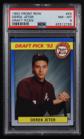Derek Jeter 1992 Front Row Draft Picks #55 RC (PSA 8) at PristineAuction.com
