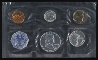 1962 Uncirculated United States Mint Souvenir (5) Coin Set at PristineAuction.com