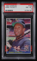 Kirby Puckett 1985 Donruss #438 RC (PSA 8) at PristineAuction.com