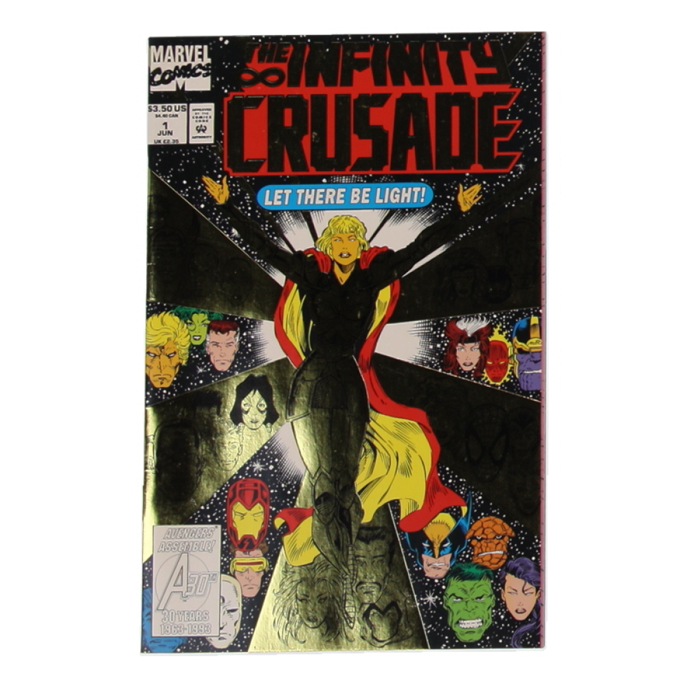 1993 "The Infinity Crusade" Issue #1 Marvel Comic Book at PristineAuction.com
