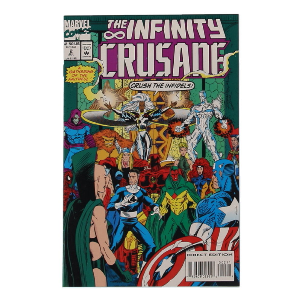 1993 "The Infinity Crusade" Issue #2 Marvel Comic Book at PristineAuction.com