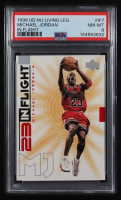 Michael Jordan 1998 Upper Deck MJ Living Legend In Flight #IF7 (PSA 8) at PristineAuction.com