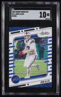 Josh Allen 2024 Absolute #11 (SGC 10) at PristineAuction.com