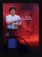 Diego Maradona 2025 Leaf ITG Used Sports In The Beautiful Game Relic Blue Foil #BU3 #52/65 at PristineAuction.com