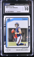 Caleb Williams 2024 Donruss #327 RR RC (CGC GEM MINT 10) at PristineAuction.com