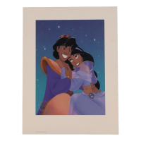 "Aladdin" 1993 The Disney Store Pre-Order Exclusive Commemorative Lithograph at PristineAuction.com